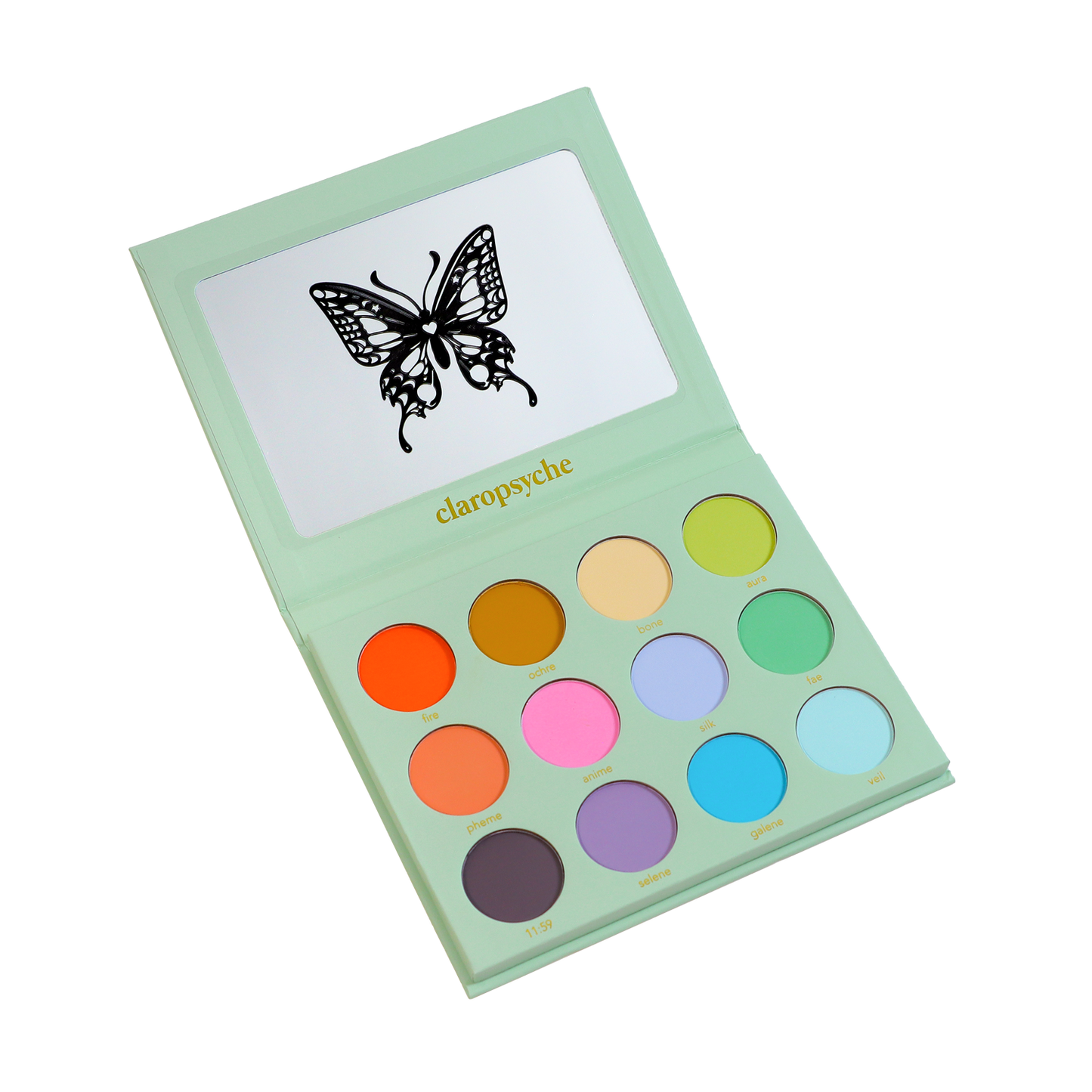 The Butterfly Palette + Claropsyche Brush Kit Combo