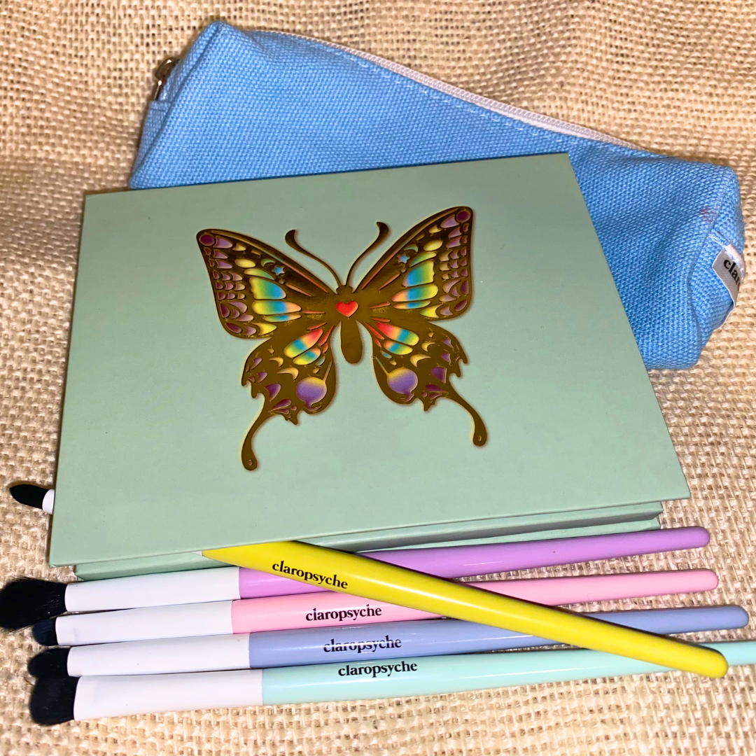 The Butterfly Palette + Claropsyche Brush Kit Combo