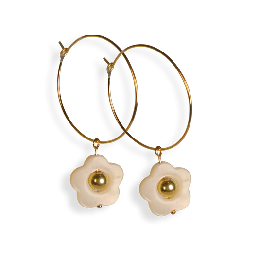 Daisy Hoops