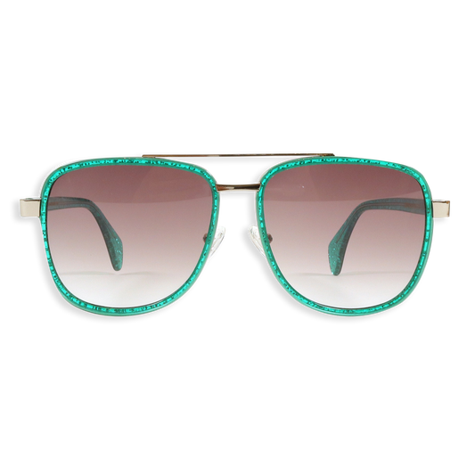 Mary Ann Sunnies - Green Sparkle