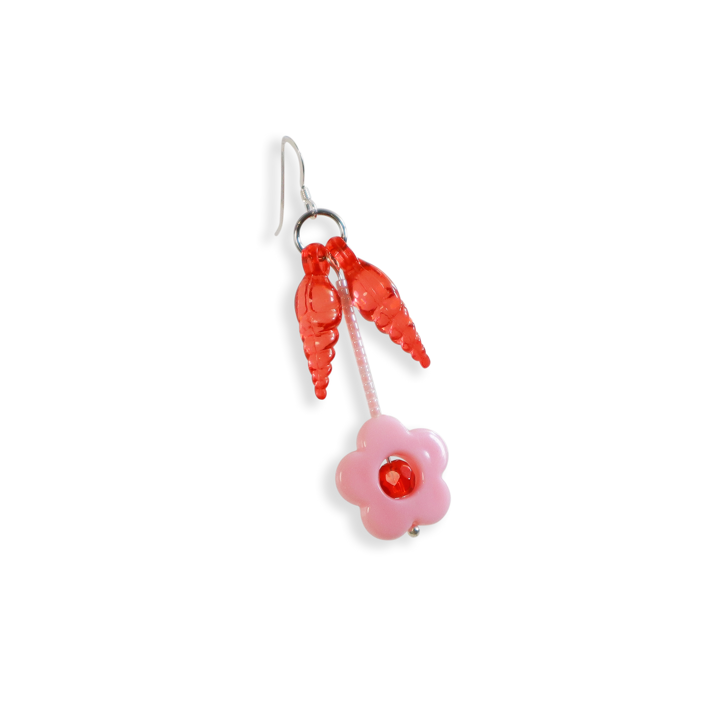 Upside-Down Flower Earring