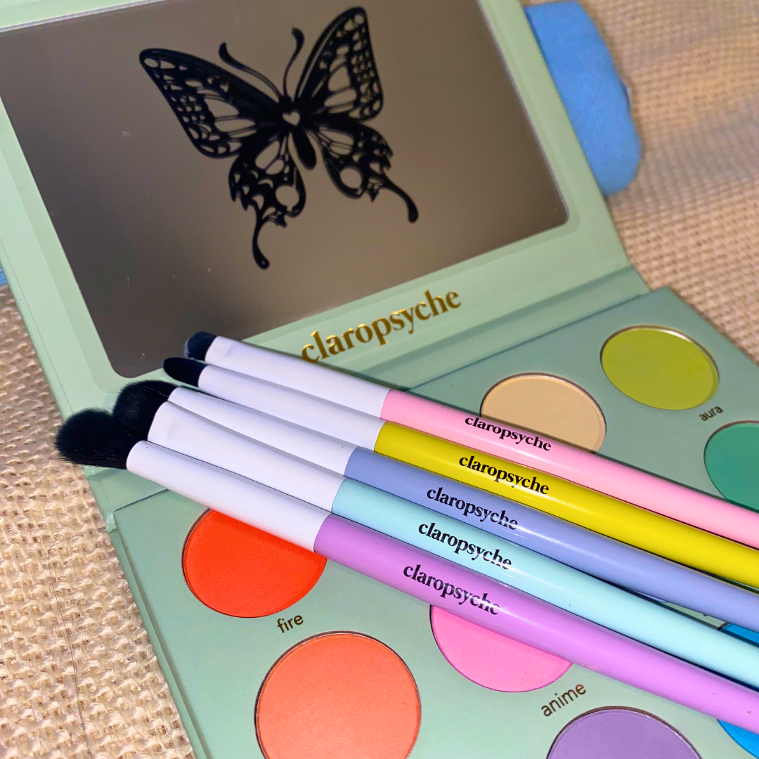 The Butterfly Palette + Claropsyche Brush Kit Combo