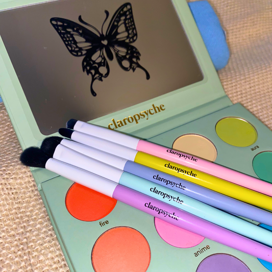 The Butterfly Palette + Claropsyche Brush Kit Combo