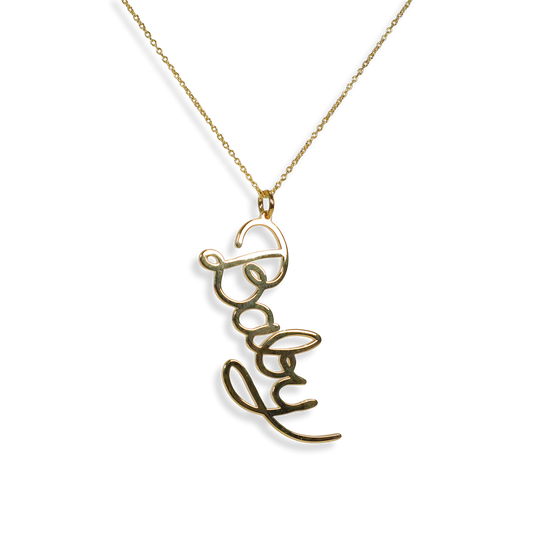 Baby Necklace - 18k Gold plated vermeil