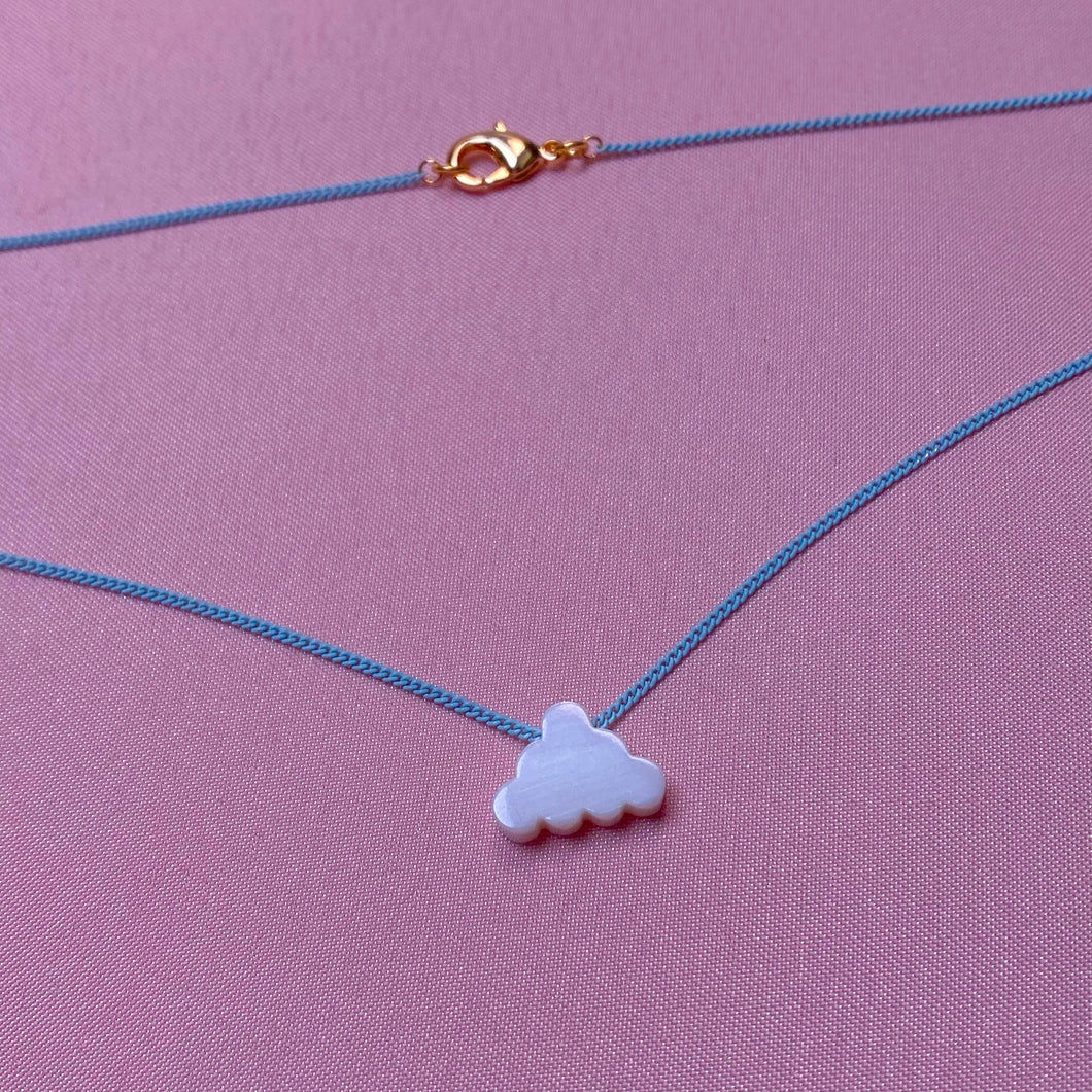 Tiny Cloud Necklace